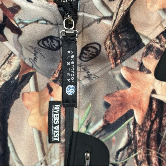 Rivers West Waterproof Camo Coat Men’s XL - Picture 4 of 16